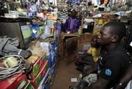 Malian supporters watch the 2013 African Cup of Nations semi-final match between Mali and Nigeria on February 6, 2013